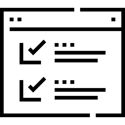 ブラウザ Detailed Straight Lineal icon