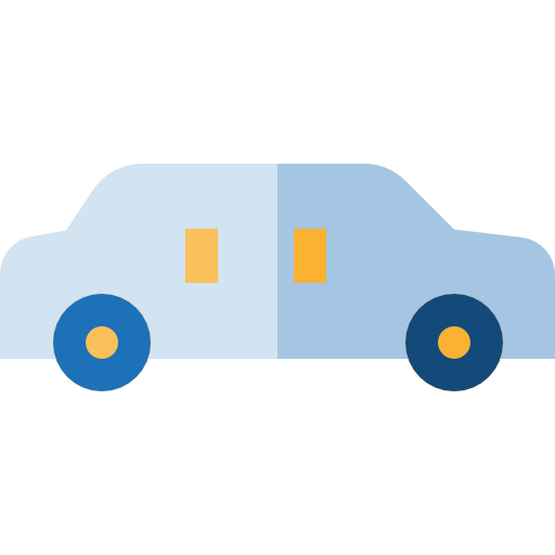 limousine Basic Straight Flat icon