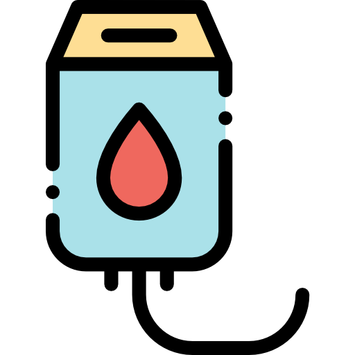 献血 Detailed Rounded Lineal color icon