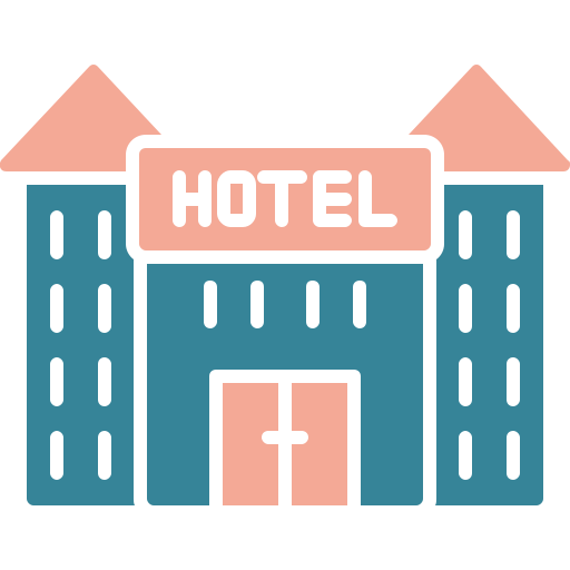 호텔 Generic color fill icon