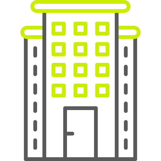 grattacielo Generic color outline icona