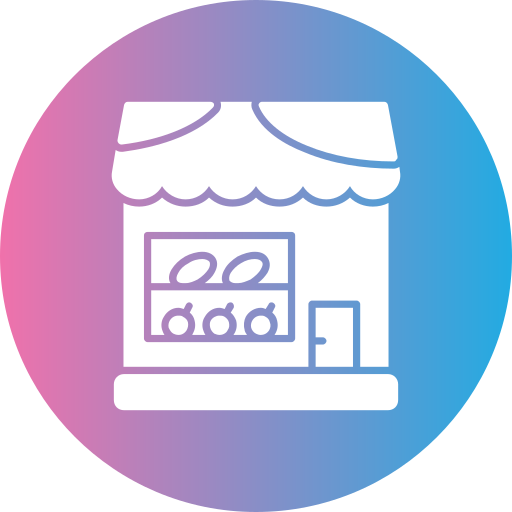 Food store Generic gradient fill icon