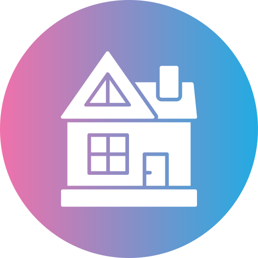 Cottage Generic gradient fill icon