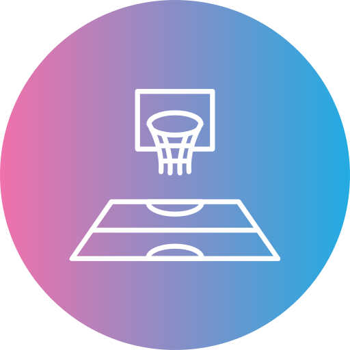 バスケットボール Generic gradient fill icon