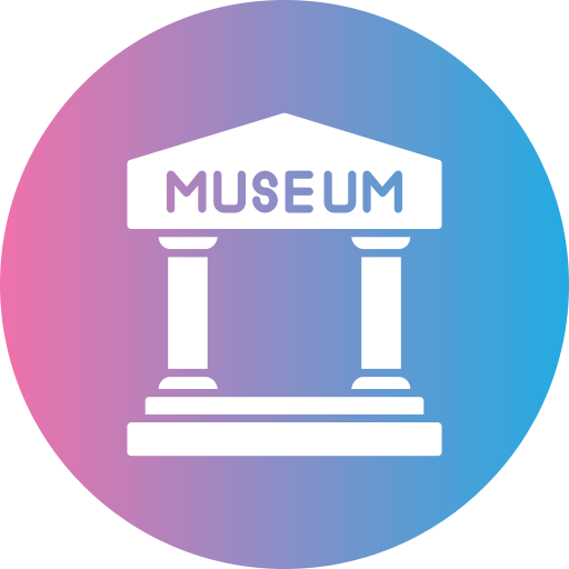 museum Generic gradient fill icoon