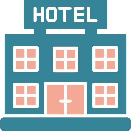 hotel Generic color fill icono