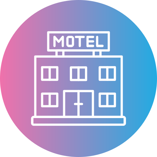 motel Generic gradient fill icon