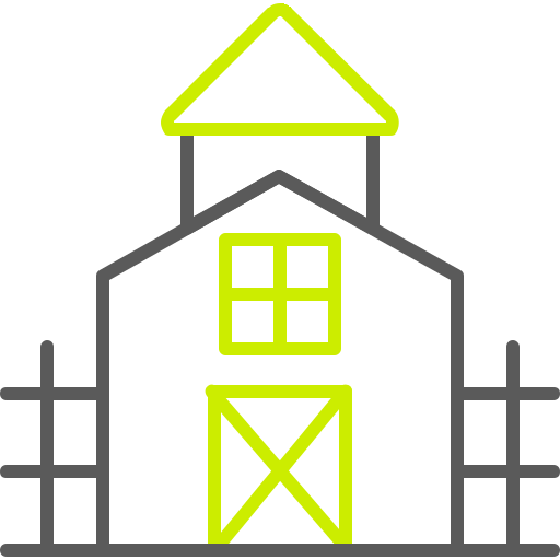 Farmhouse Generic color outline icon