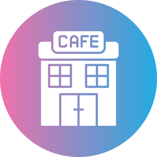 카페 Generic gradient fill icon