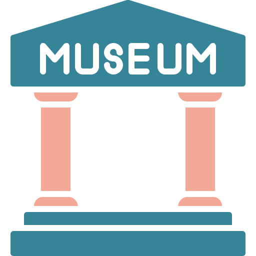 Museum Generic color fill icon