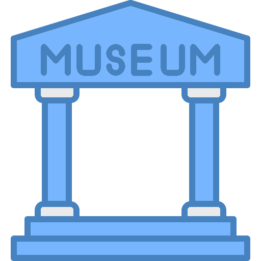 museum Generic color lineal-color icon