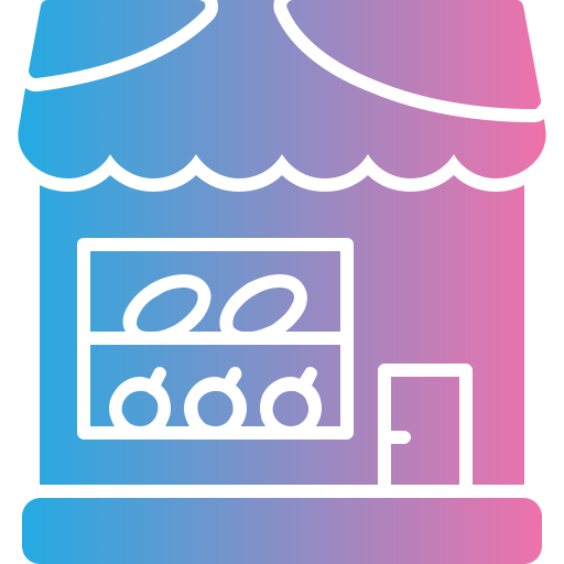 Food store Generic gradient fill icon