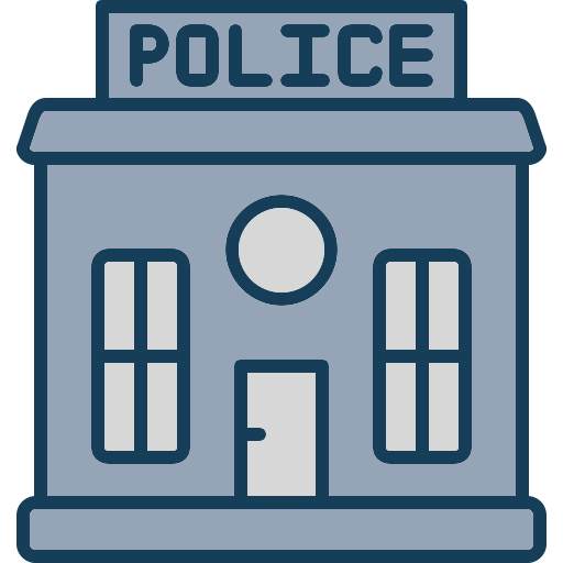 posterunek policji Generic color lineal-color ikona