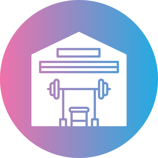 Gym Generic gradient fill icon