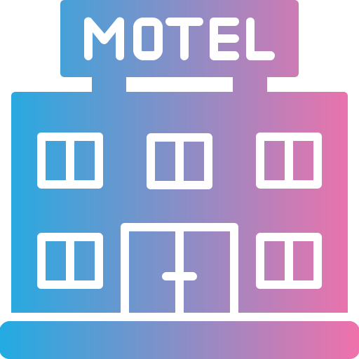 motel Generic gradient fill icona
