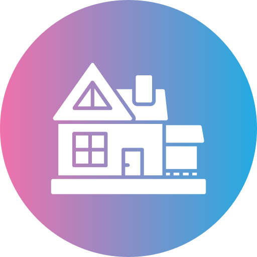 Cottage Generic gradient fill icon