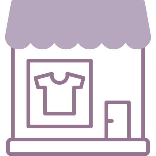 kleding winkel Generic color lineal-color icoon