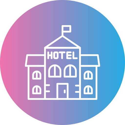 hotel Generic gradient fill icono