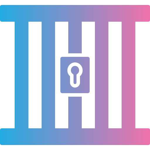 Prison Generic gradient fill icon