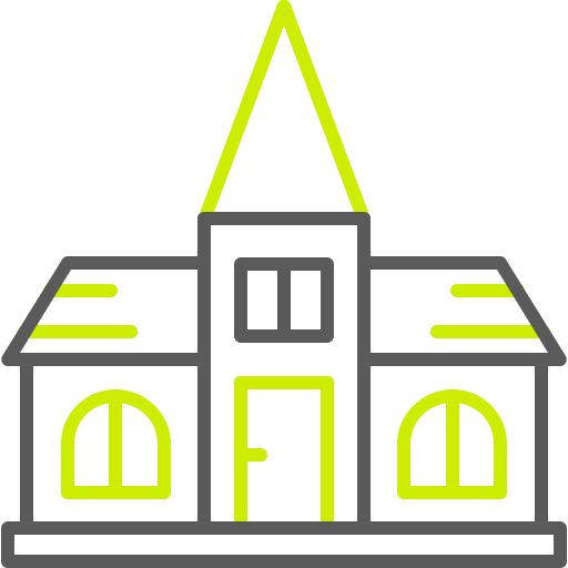 교회 Generic color outline icon