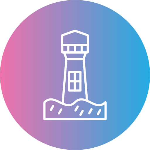 Lighthouse Generic gradient fill icon