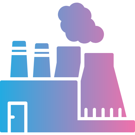 elektrownia Generic gradient fill ikona