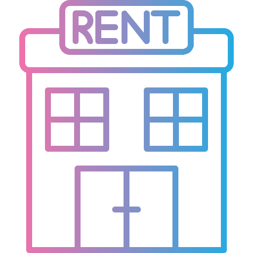 Renting Generic gradient outline icon