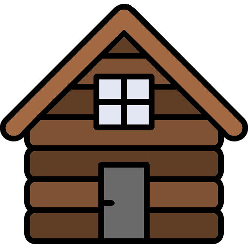 cabaña Generic color lineal-color icono