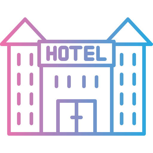 hotel Generic gradient outline icon