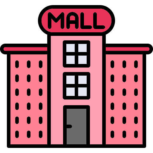 centro comercial Generic color lineal-color icono