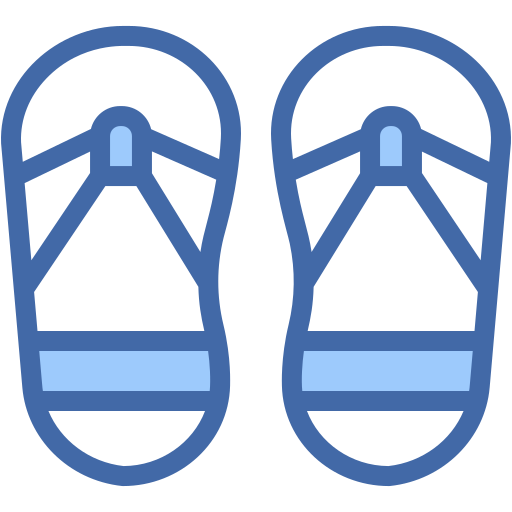 Sandals Generic color lineal-color icon