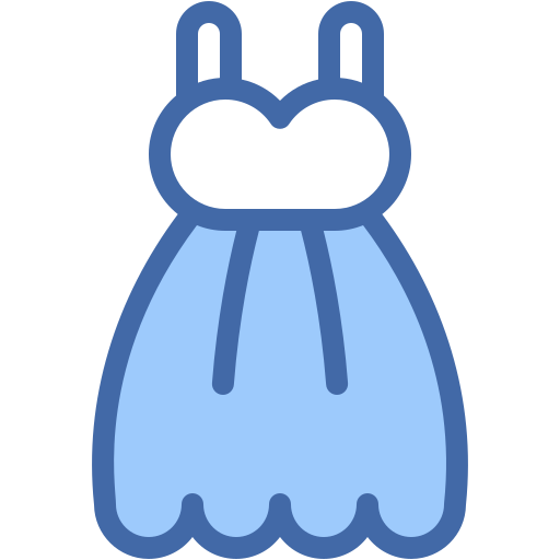 cocktailkleid Generic color lineal-color icon