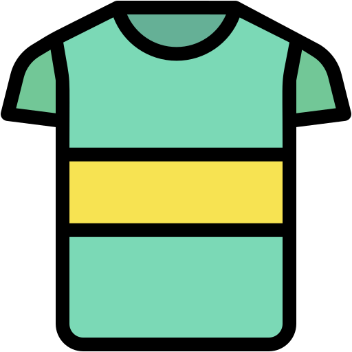 podkoszulek Generic color lineal-color ikona