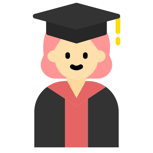 Graduate Generic color fill icon