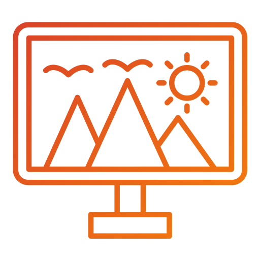 progetto Generic gradient outline icona