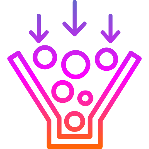 knelpunt Generic gradient outline icoon