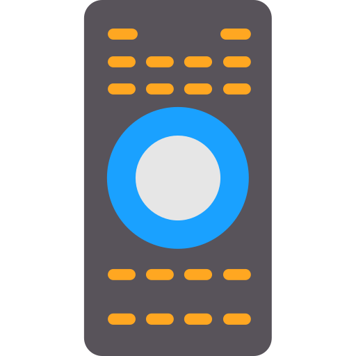 control remoto Generic color fill icono