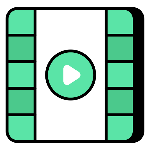 vidéo Generic color lineal-color Icône