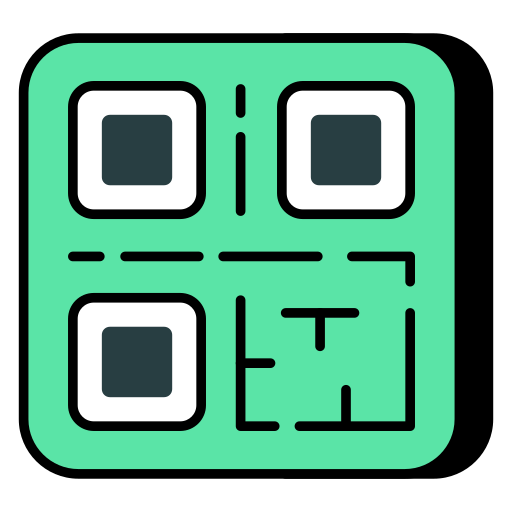 qr 코드 스캔 Generic color lineal-color icon
