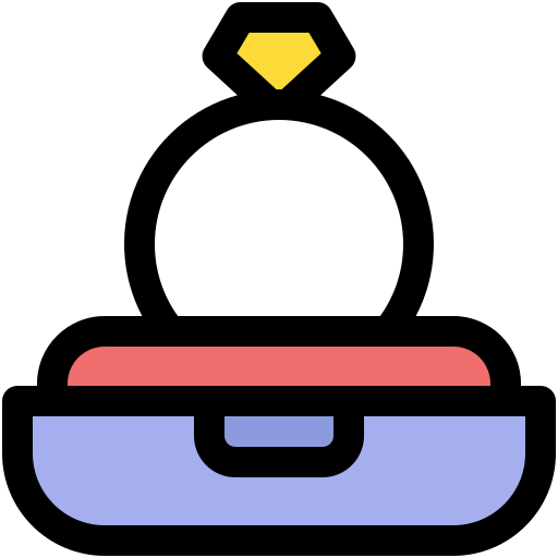 бриллиантовое кольцо Generic color lineal-color иконка