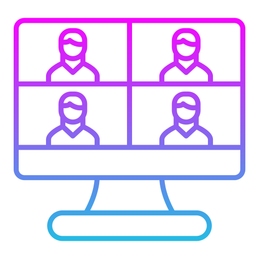 videokonferenz Generic gradient outline icon
