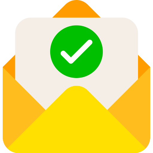 controllo e-mail Generic color fill icona