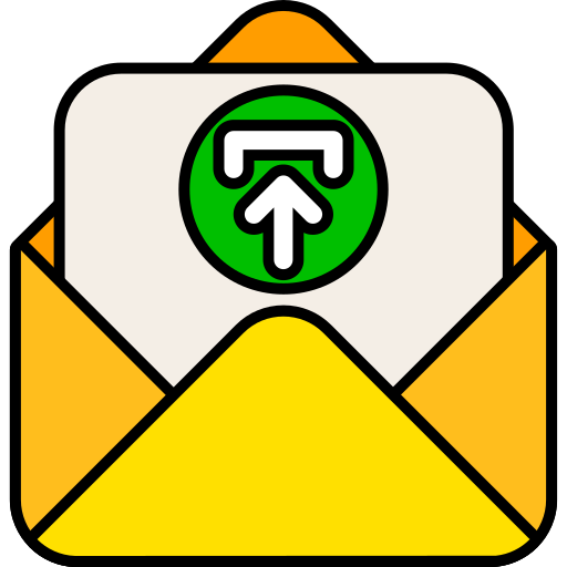 メールを送信する Generic color lineal-color icon