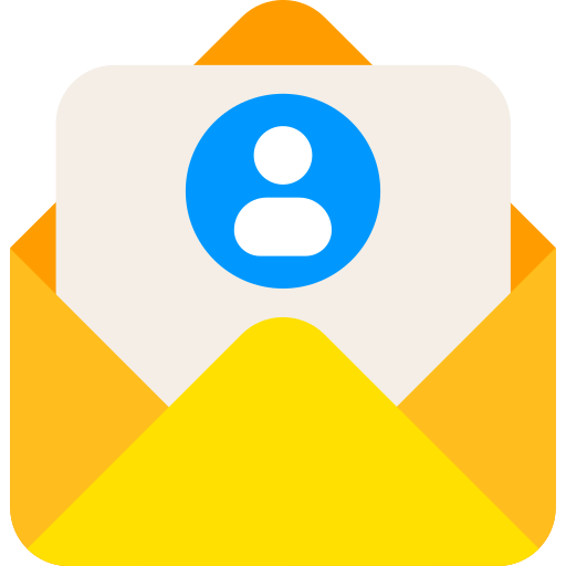 Mail inbox Generic color fill icon