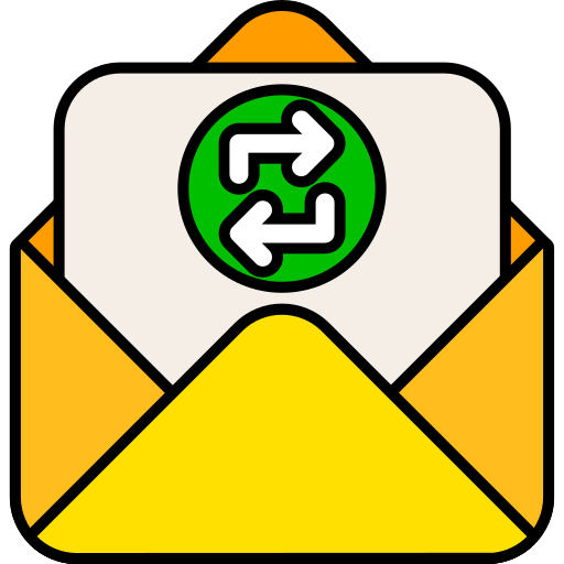 intercambiar correos Generic color lineal-color icono
