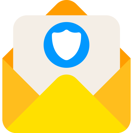 Confidential email Generic color fill icon