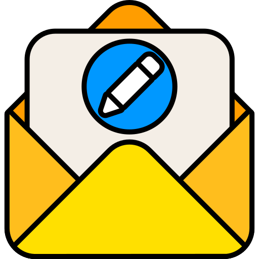 mail schreiben Generic color lineal-color icon