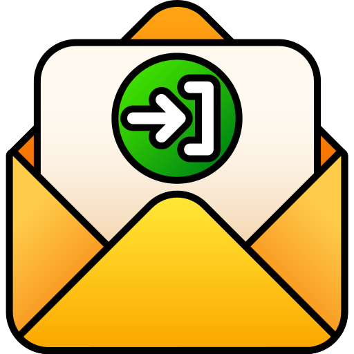 enviar correo Generic gradient lineal-color icono