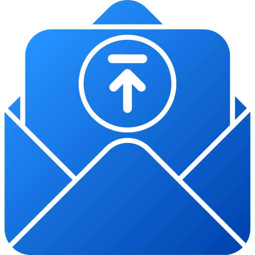 mail senden Generic gradient fill icon