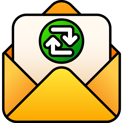 Exchange mails Generic gradient lineal-color icon